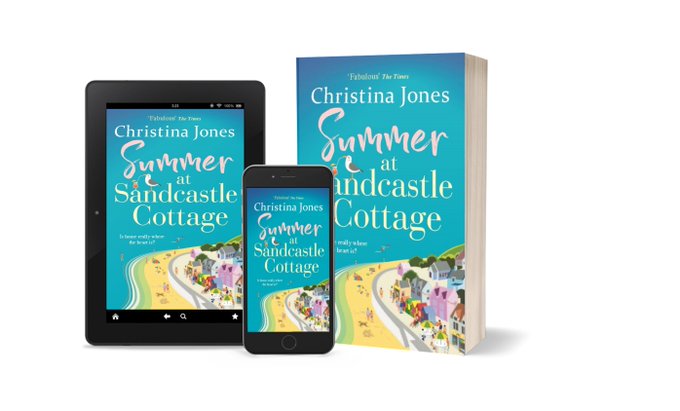 Many congratulations to @marjoleine72 @KarenKingston8 @avery64 @Livvycornford & @greengablecat Winners of the @gilbster1000 @AccentPress @ChristinaJ2021 Summer at Sandcastle Cottage giveaway comp. Well done - and I hope you'll really enjoy the book. Cx