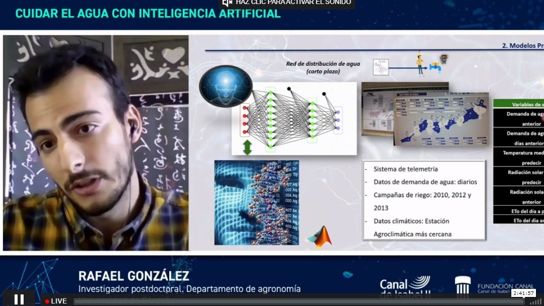 AgronomiaUCO's tweet photo. 🌊¿Cómo puede llegar la Inteligencia Artificial a mejorar la gestión del riego en las Comunidades de Regantes? 

💦Con modelos que permiten prever qué cantidad de agua y cuándo hay que aplicarla ayuda a obtener un riego más sostenible y eficiente

#DiaMundialDelAgua https://t.co/LEmuUGC65s