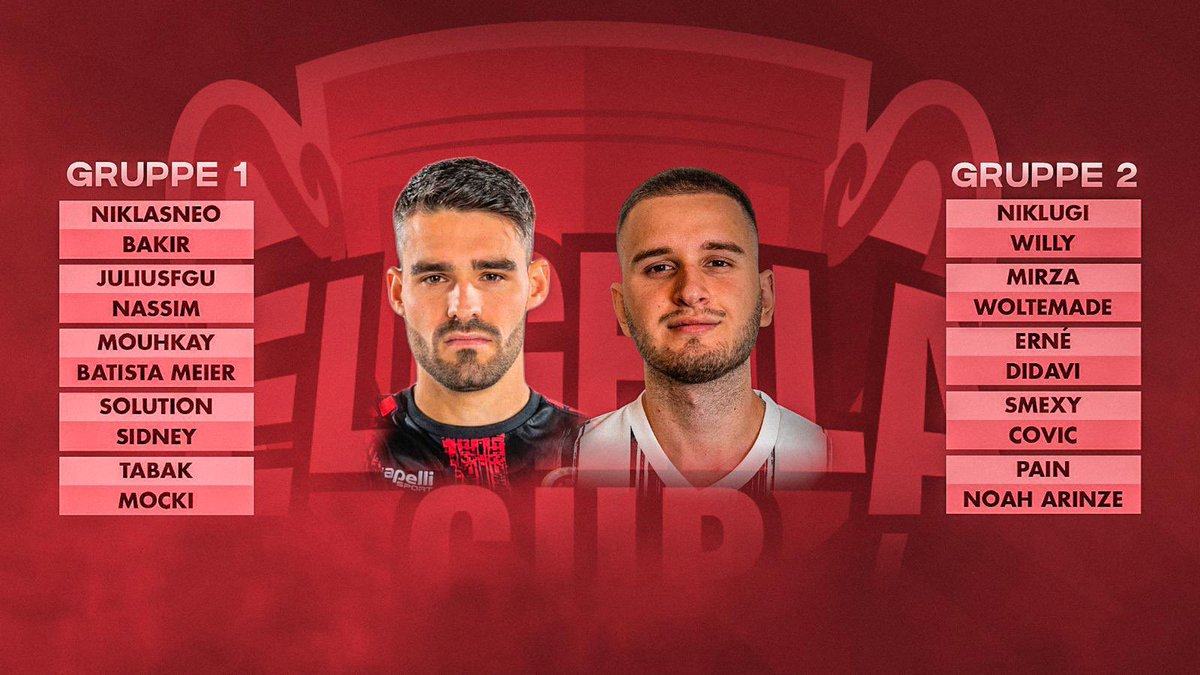 M_ocki91's tweet photo. Danke für die Einladung @EliasN97 🤝

20:30 Eligella Cup 🔥

@IamTabakYT #letssweat 💦 https://t.co/0VTPCz4alr