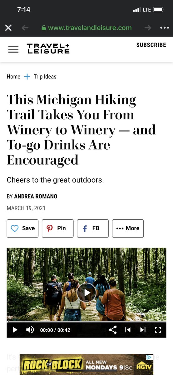 Judi_Bean's tweet photo. Good news @theandrearomano your story about SW Michigan’s hiking trail! We’re at 50% capacity in restaurants and wineries now. https://t.co/ZG5LdxXsen