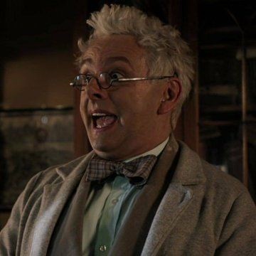 Aziraphale dans Good Omens (lui c'est flippant comment on est pareils)