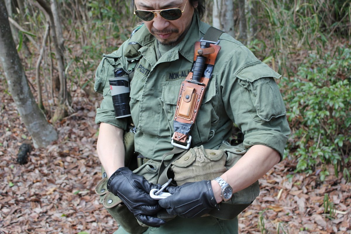 D_W_NeoNam's tweet photo. Carter&DreamWorks【neo-NAM】#2
STABOrig ed.3
・Specification settings&Sewing: Carter
・Self-made metal fittings: DreamWorks
MS22040/MS22044/MS22045
・Webbing belt: MIL-W-27265 TYPE 7
#ネオナム #STABO #スタボ https://t.co/xkNoO6tVJm