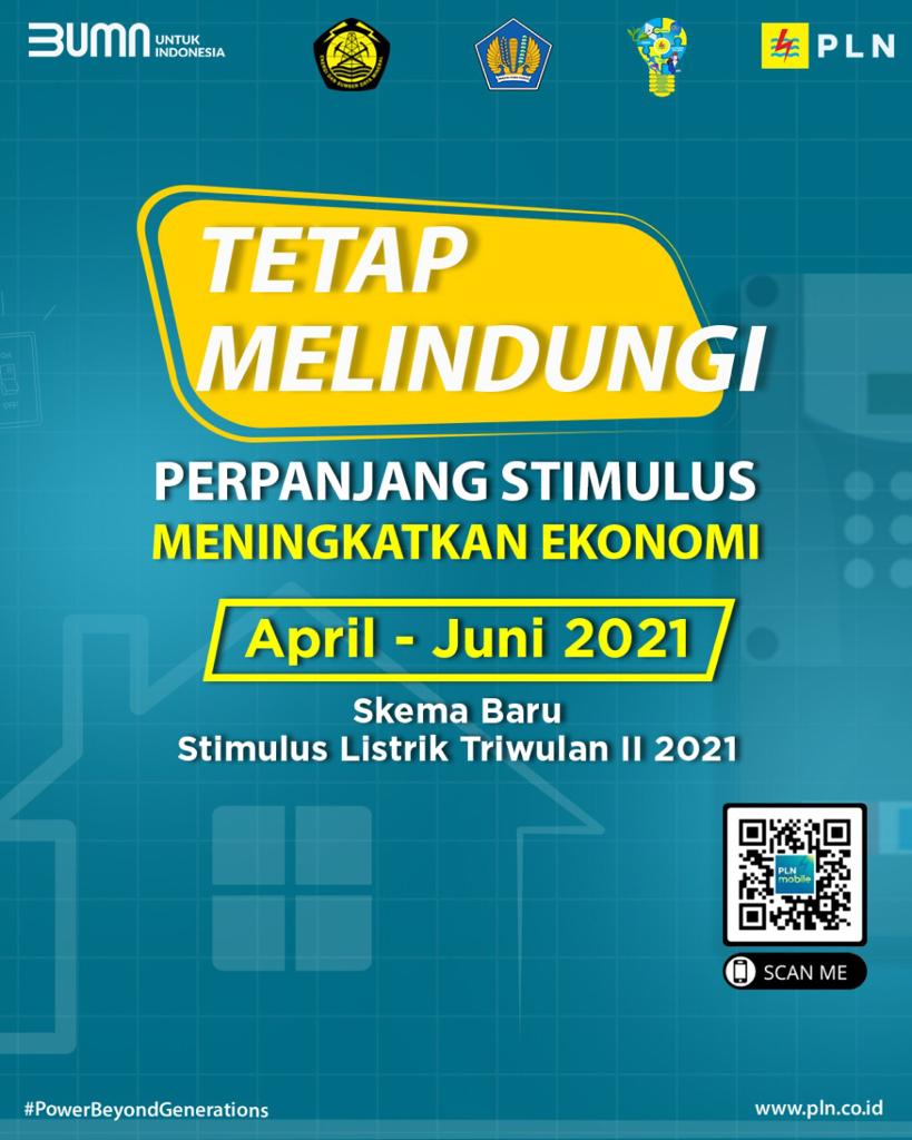_pln_id's tweet photo. Electrizen, 

PLN siap jalankan keputusan pemerintah untuk tetap memberikan stimulus listrik bagi masyarakat kurang mampu, pelaku usaha seperti industri dan bisnis, serta sosial periode bulan April – Juni 2021.
#NewPLNMobile
#StimulusListrik https://t.co/XtmczWDI27