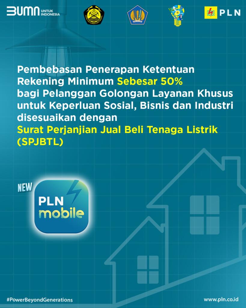 _pln_id's tweet photo. Stimulus yang diberikan merupakan bentuk perlindungan sosial yang diberikan pemerintah untuk masyarakat di tengah pandemi Covid-19. 
#NewPLNMobile
#StimulusListrik https://t.co/xvsvCAc3NZ