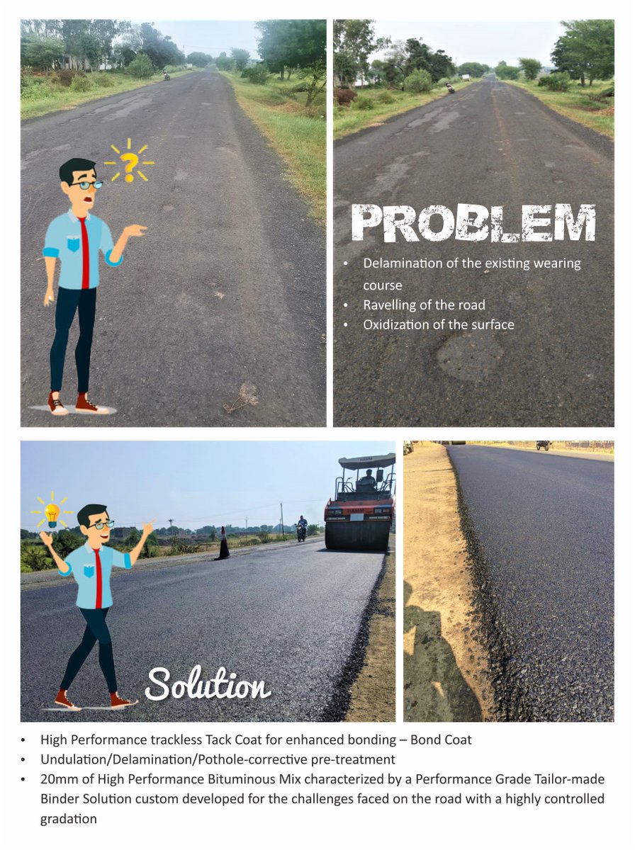 ARTforRoads's tweet photo. ARTPave™ Ultra-thin Bituminous Solutions.

Click on below link to find out how we provided our customer a performance driven durable ultra-thin road surface for long lasting performance.

For more information: https://t.co/PMzSkht8U1 https://t.co/BHjaJeNhyw