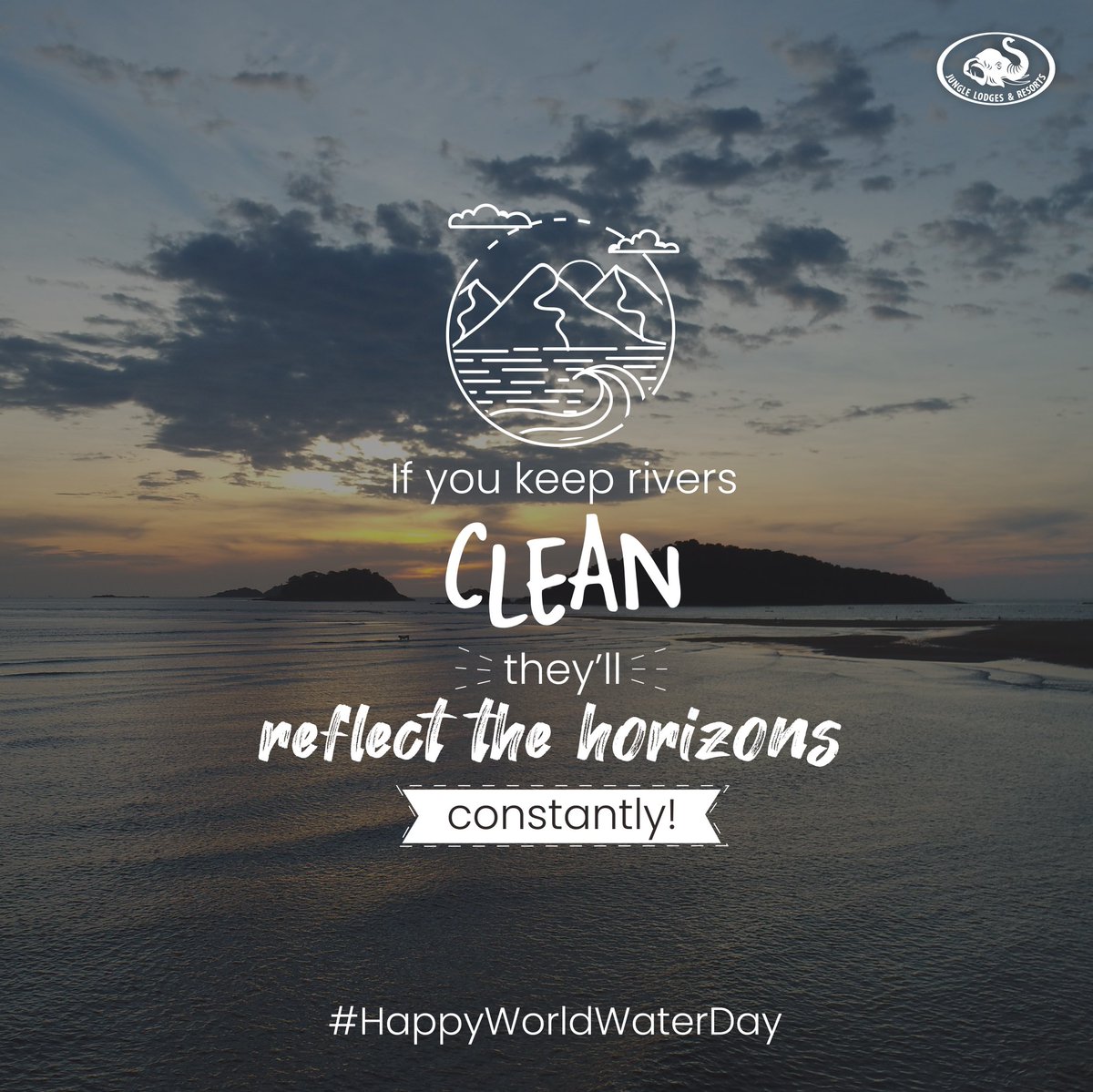 jungle_lodges's tweet photo. A river is often known to be the vessel of a dreamer! Keep them clean and let them remind us how sky is our only limit.
#WorldWaterDay #WorldWaterDay2021 #WaterDay #SaveWater #SavePlanet #SaveEarth #SustainableLiving #TakePledge https://t.co/zKImPrSC3Y