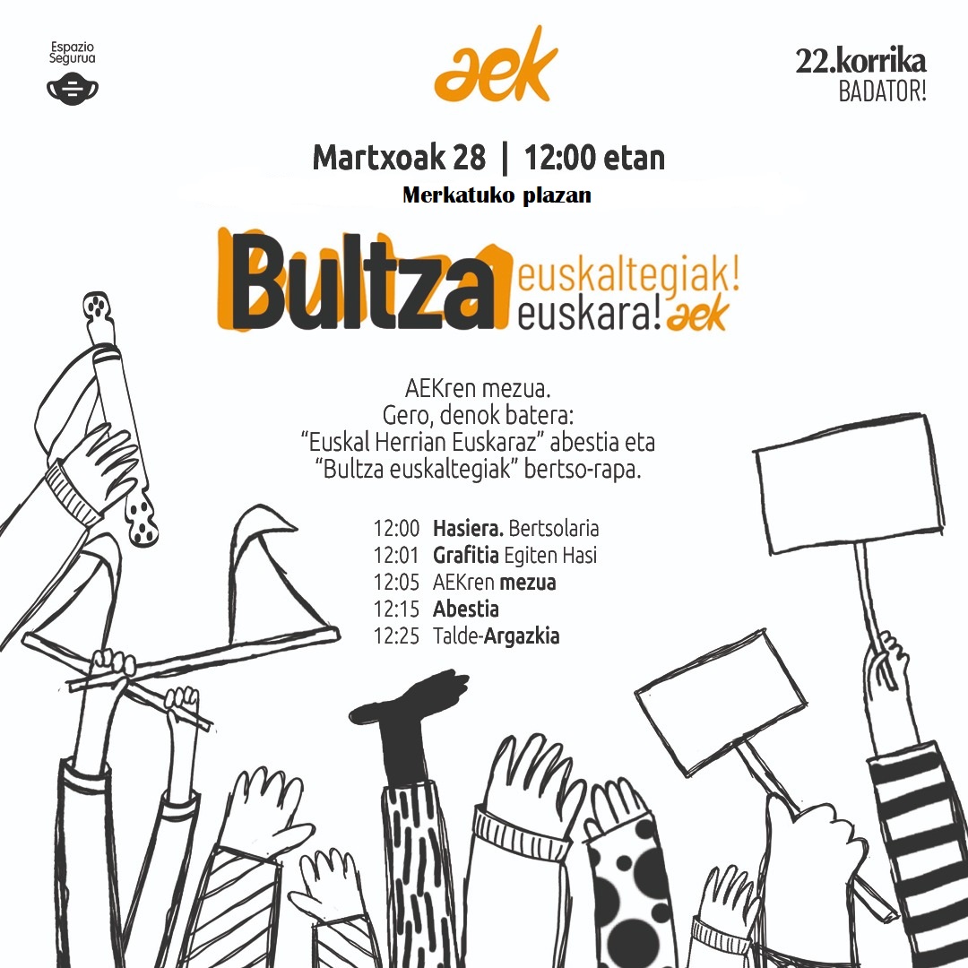 Baionako Gau Eskola (@aekbaiona) on Twitter photo 