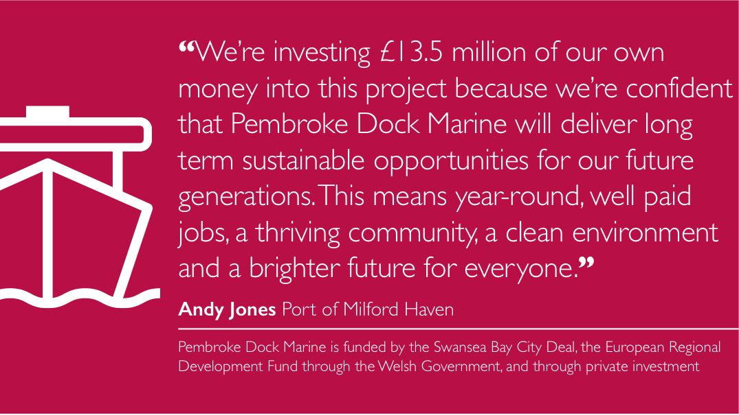 mh_port's tweet photo. Pembroke Dock Marine is a once in a generation opportunity #marineenergy #Pembrokeshire https://t.co/PHXepIpvSF @SBCityDeal @wefowales https://t.co/0iuwL8JVp7