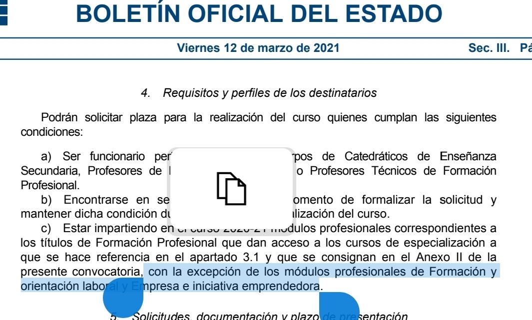 ¿Por qué se excluye expresamente al profesorado de FOL de la impartición de módulos con contenidos normativos y empresariales en el curso de especializacion de Ciberseguridad?  <a href="/educaciongob/">Ministerio de Educación, FP y Deportes</a> <a href="/ClaraSanzL/">Clara Sanz</a> <a href="/CelaaIsabel/">Isabel Celaá</a>
