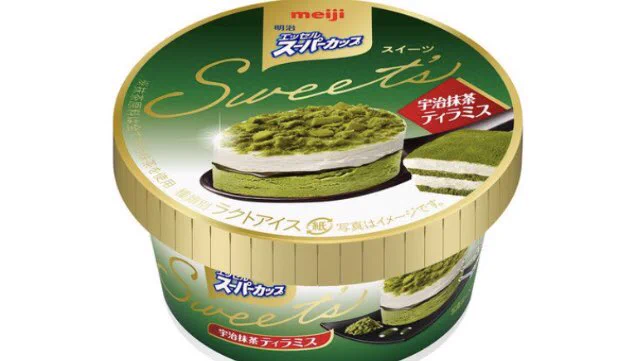 「明治 エッセル スーパーカップSweet‘s 宇治抹茶ティラミス」3月29日発売‼