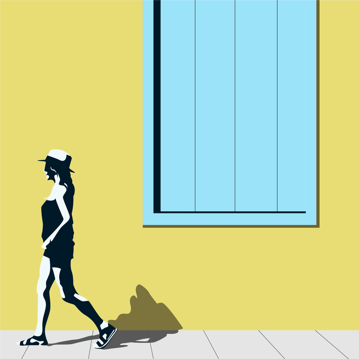 BazGrafton's tweet photo. Walking in Sunshine ☀️🚶🏼‍♀️#summervibes #sunnyillustration #sunshineart https://t.co/fUfomblwdf