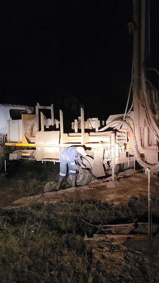 Borehole drilling continues in Mhondoro! 
The German Government (DEG) &amp; DESMI International through Kaltrade (PRIVATE) LIMITED responded to the call for support to install water sanitation &amp; hygiene infrastructure at Mhondoro Ngezi health facilities for COVID-19 Risk Reduction.