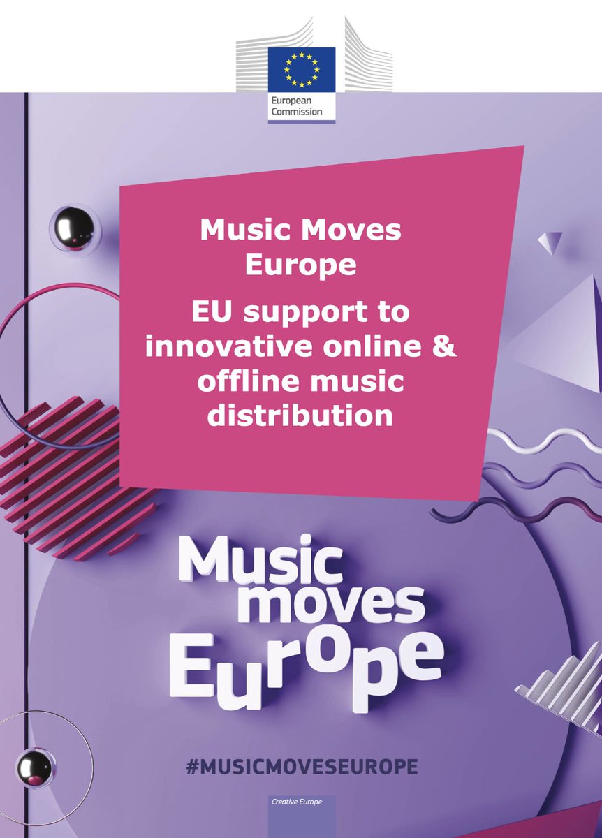 Glad to share this report about online &amp; offline music distribution. It aims to describe the context &amp; outputs of a call initiated by #MusicMovesEurope, <a href="/EU_Commission/">European Commission</a>'s initiative to promote a competitive, diverse and sustainable European #music ecosystem op.europa.eu/en/publication…