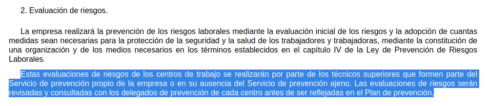 jaimevb_PRL's tweet photo. A veces los convenios de quedan cortos, otras se pasan
https://t.co/GRLu3ia55U
La #EVR de ocio educativo y animación #sociocultural, se restringe a #TSPRL
La patronal a medido esto? solo superiores como designados?
@SaludLab_CCOO @saludlaboralugt https://t.co/gtsYUUi69g