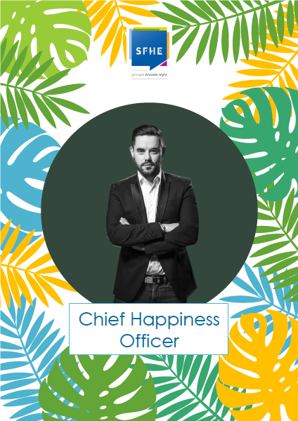 SFHE_Arcade's tweet photo. #« feel good » à la @SFHE!
Veiller à une bonne cohésion entre les collaborateurs, développer une atmosphère de travail « feel good », la SFHE innove en installant dans la société une nouvelle mission : celle du Chief Happiness Officer.
#logementsocial #cohésion #CHO https://t.co/YFMxDYCQVi