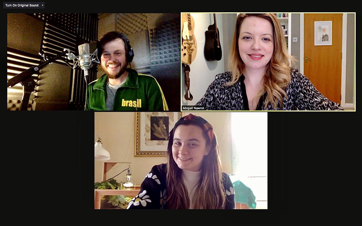 speakeasyuk's tweet image. A wee behind the scenes shot from last weeks remote voice-over recording session for an exciting animation project.

For more information on how we can work with you remotely to create engaging content, visit our website remote.speak.co.uk
#remotevo #vo #remotefilming #bts