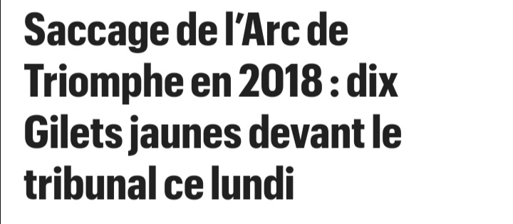 Alors que des centaines de #GiletsJaunes ont fait de la détention provisoire ou ont été condamnés à de la prison ferme, je me demande : le procès des policiers qui ont tué #ZinebRedouane, c'est pour bientôt ?
Et le procès des policiers qui ont gravement blessé #GenevieveLegay ?