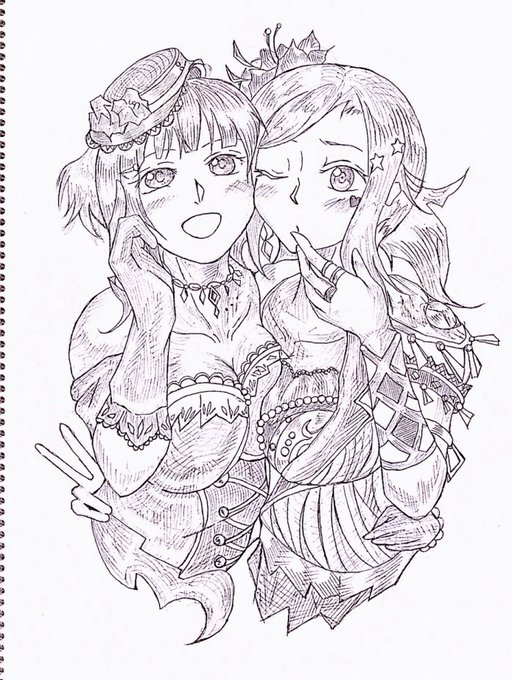 残酷なタグだ…けど一度やってみたかったやつです☺️✨

 #イラストを左右反転させるとその人の本当の画力がわかる 