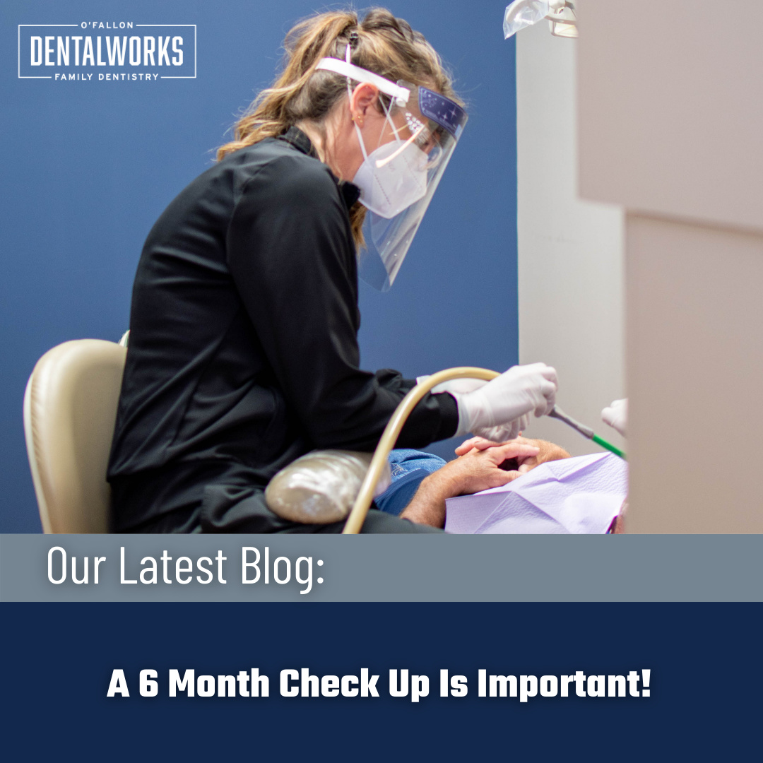 Your teeth are meant to last a lifetime. Keeping regular visits will prolong the lifetime of your teeth. Follow the link below to our March blog to read more! #SixMonthCheckUp #DentalCare👇  ofallondentalworks.com/a-6-month-chec…