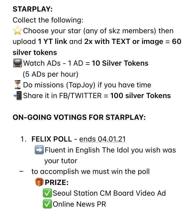 jeonginisaur's tweet photo. 📌STAYS-TO-DO LIST📌

Links will be posted below. https://t.co/KWXLsulhaZ