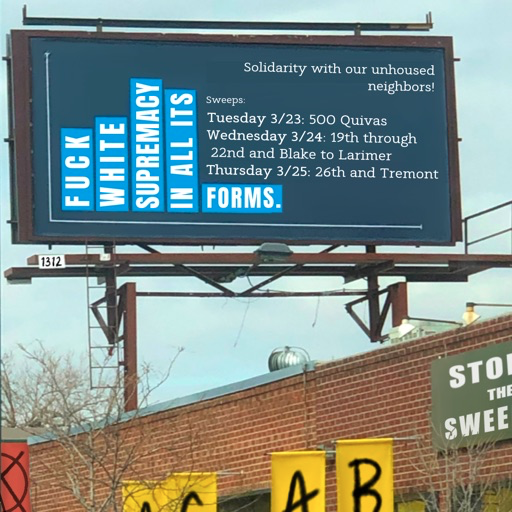 willow_peNFT's tweet photo. ☞ The @CityofDenver has new billboards around town, lecturing us on how to treat the lives of others: "Act like they're worth it" 👀

...meanwhile the city's 𝐝𝐨𝐮𝐛𝐥𝐞𝐝 𝐝𝐨𝐰𝐧 on its #TraumaticDisplacement efforts💔 For real @MayorHancock? #MessageToTheMayor #RealityCheck https://t.co/WbucyyCnQG