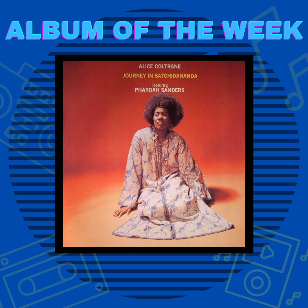 BergenPTK's tweet photo. Welcome to #MusicMonday, where each week we'll be selecting the songs and albums that'll start your week off right! This week we have selected for you Alice Coltrane's Journey in Satchidananda. (1/3) https://t.co/1G3yO9s3Ib