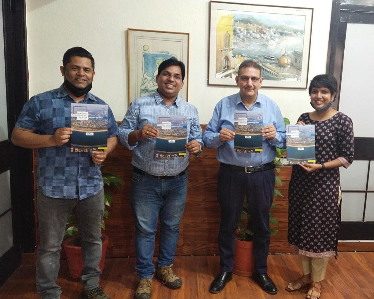 NIUA_India's tweet photo. @NIUA_India releases a short paper on "Celebrating the intangible value of water" on #WorldWaterDay. It presents unique examples from 10 countries where #water is celebrated through customs, traditions, &amp; festivals. The paper will be available for download tomorrow. https://t.co/527NUefe8p