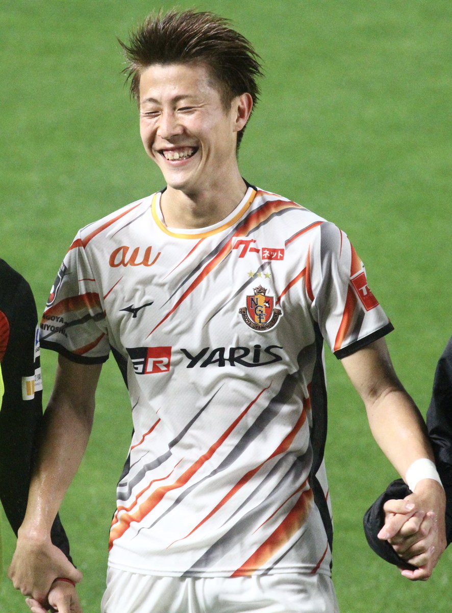 Hima815wari's tweet photo. 名古屋のサッカー凄く良かった‼️よーさんの笑顔もめちゃくちゃ良かった👏😊💕

#yoichiro0103 
#柿谷曜一朗 https://t.co/J99IJD9F6Z
