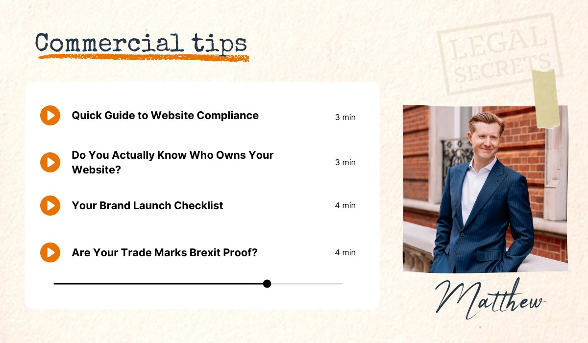 HamlinsLLP's tweet photo. Have you discovered our Legal Secrets yet? Find out what you’ve been missing, and don’t forget to subscribe in order to receive a free 20-minute consultation with one of our experts ➡️ https://t.co/om3WHD3zjm 🎙️ #HamlinsLegalSecrets https://t.co/MO51ZhQq80
