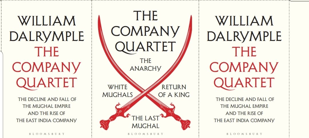 adnzafar's tweet photo. The Company Quartet: The Anarchy, White Mughals, Return of a King and The Last Mughal - William Dalrymple {https://t.co/kFh2WdgkDI} Out 3rd June

#williamdalrymple #thecompanyquartet #theanarchy #whitemughals #returnofaking #thelastmughal #JiminxKisstheRad https://t.co/A65TgBRKiT
