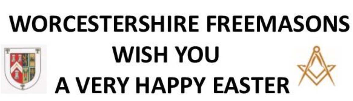 DavidDey12's tweet photo. Another EGGCITING week as Worcestershire Freemasons deliver Easter cheer to needy children and to Worcester Foodbank  and join Warwickshire Freemasons in delivering 300 Easter Eggs to Acorns Hospice https://t.co/G4LTddWPaE