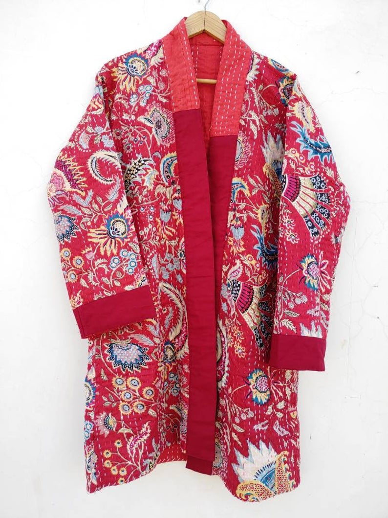 mudit43166831's tweet image. Printed Kantha kimono Indian handmade Japanese kimono style Kantha robe winter jacket multicolor colored tie belt coat. …mdevhandicrafts.trustpass.alibaba.com #kimono #kanthakimono #kimonostyle #bathrobe #robe #beachwear #beachrobe #brachcoverup #kimonofashion #kimonos #kimonolove #kimonojacket