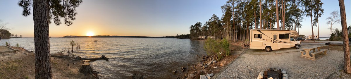 blueegg3r's tweet photo. Good morning friends! Enjoying the sunrise at our camping site at Mistletoe State Park! #mistletoestatepark #georgia https://t.co/XpyphCvPC9