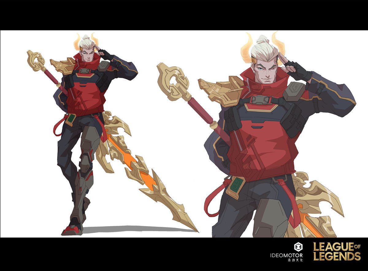 Spideraxe30's tweet photo. Lunar Beasts Cinematic Character Concept Art by IDEOMOTOR Studio, here's Alistar, Annie, J4 and Darius https://t.co/qmZaVnkncC https://t.co/Jc8YVjGSGJ