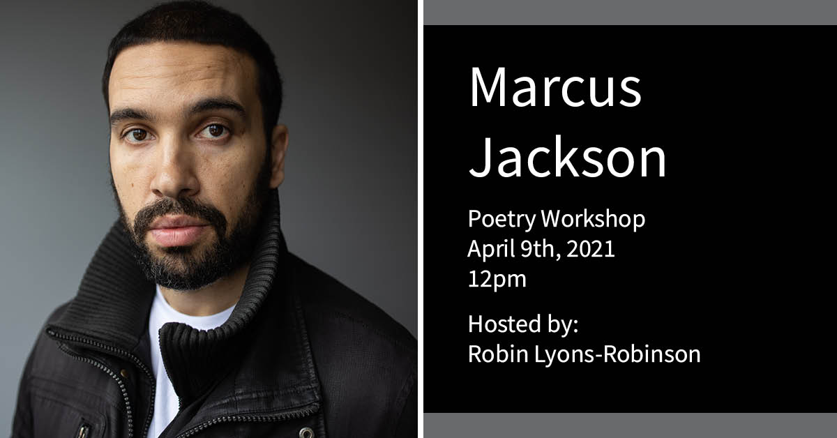 CSCC_Library's tweet photo. RSVP now for an interactive #Poetry workshop with acclaimed poet Marcus Jackson! Attendees are also entered into a raffle for a Moleskine notebook! This virtual event is available exclusively to @cscc_edu students &amp; employees. Learn more &amp; register here: https://t.co/GXk2Mn86Zv https://t.co/fPYfh7D7v5