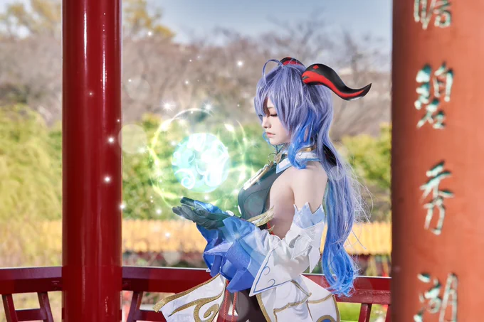❄️ Cosplay
❄️ 甘雨

Photo @_omidai_ 
#原神 