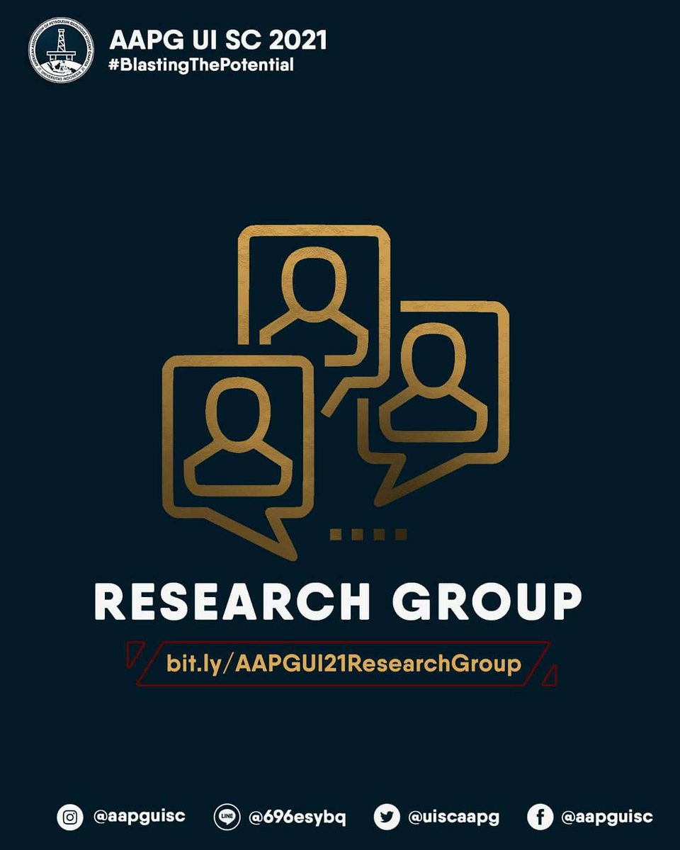 uiscaapg's tweet photo. [RESEARCH GROUP RECRUITMENT]

Hello, AAPG!

We are opening our recruitment for this year's AAPG Research Team. There will be tons of benefits so be sure to sign up!

Contact Person:
089508243307 (Ruth)
LINE :
@remmanuellapsss (Ruth)

AAPG UI SC 2021
#BlastingThePotential https://t.co/pXwz7oIF9L