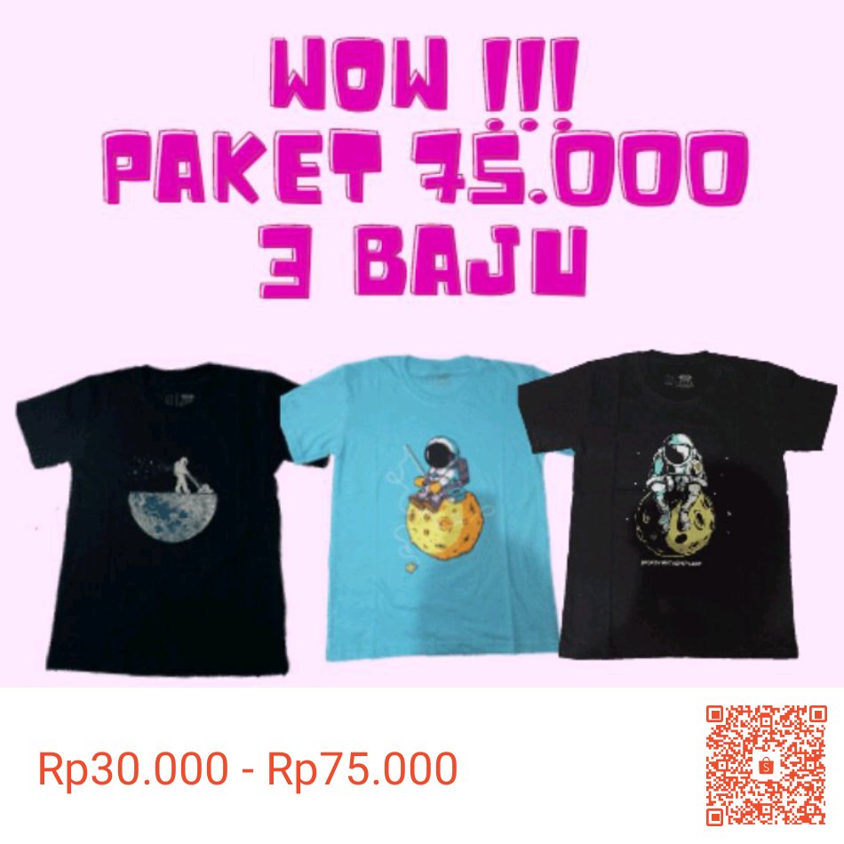 bmeilda's tweet photo. Saya menjual Kaos Junior Murah seharga Rp30.000 - Rp75.000. Dapatkan produk ini hanya di Shopee! https://t.co/bq4APCKEwa #ShopeeID https://t.co/8njMspgXiZ