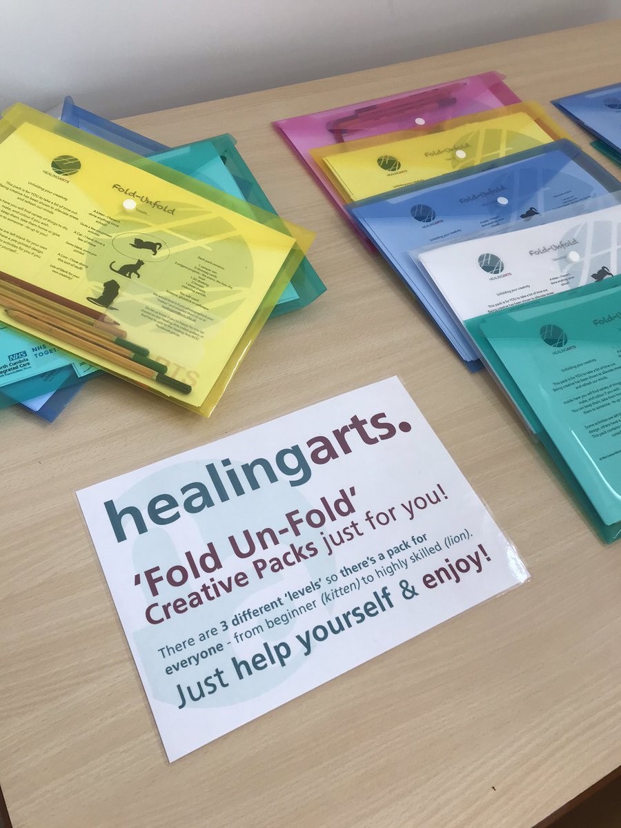 HealingArts (@healingarts7) on Twitter photo āFold - unfoldā creative packs for staff now at WCH in the rest area & Chaplaincy table & Community nursing team at Workington āŗļøGet in touch if you would like some for your teams & look forward to pics of your endeavours! <a href="/BeWellNHS/">NCIC Staff Health & Wellbeing š</a> <a href="/Elainecrooks1/">Elaine Crooks</a> <a href="/NCICNHS/">North Cumbria Integrated Care NHS Foundation Trust</a> āFold - unfoldā creative packs for staff now at WCH in the rest area & Chaplaincy table & Community nursing team at Workington āŗļøGet in touch if you would like some for your teams & look forward to pics of your endeavours! <a href="/BeWellNHS/">NCIC Staff Health & Wellbeing š</a> <a href="/Elainecrooks1/">Elaine Crooks</a> <a href="/NCICNHS/">North Cumbria Integrated Care NHS Foundation Trust</a>