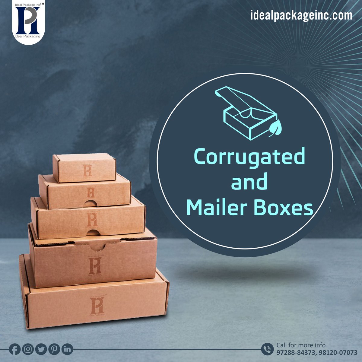 IDEALPACKAGEINC's tweet photo. Corrugated box or carton box is best suited for E-commerce packaging, subscription boxes and retail packaging. 
@IDEALPACKAGEINC #mailerboxes #corrugatedboxes #cardboardboxes #packaging #Products #packagingproducts #packagingitems 

https://t.co/1IdNA9NApN https://t.co/EK31DCkozV