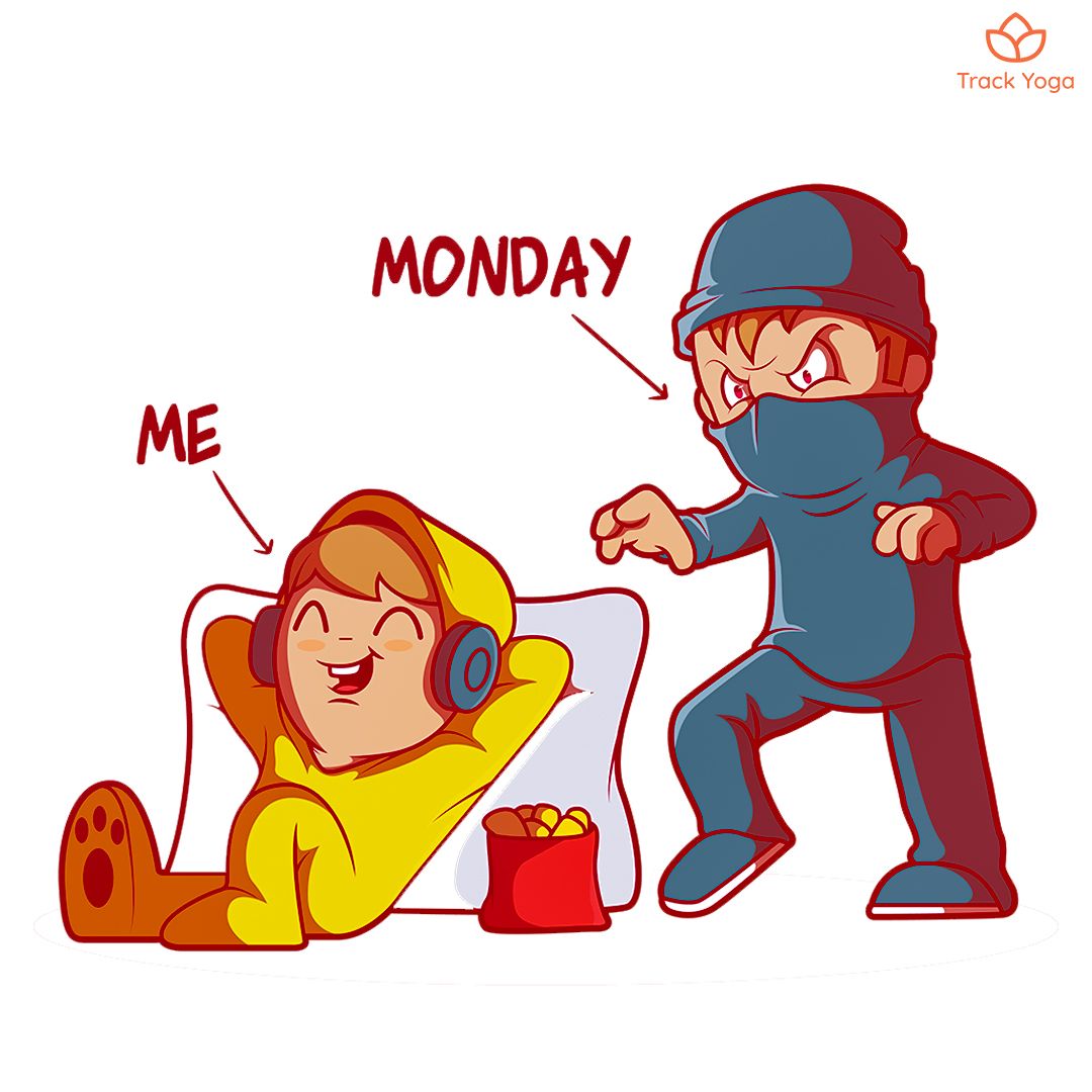 TrackYoga's tweet photo. And just like that, weekend gone 😂  #trackyogablog 

#MondayMotivation  #mondaymemes #weekendgone #endingsundays #mondayblues #mood #Monday #MondayMorning #memes meme #fun #yogablogs https://t.co/9vmfagGbtK