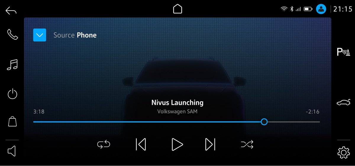 Visteon's tweet photo. "Visteon's infotainment solution in the new @Volkswagen Nivus represents the first instance of our integrated platform approach." — Sachin Lawande, president and CEO, on Visteon's pioneering infotainment system in the #VW Nivus. https://t.co/kIXkdoGYlX
#Volkswagon #Nivus #VWPlay https://t.co/2L6XXgKAQn