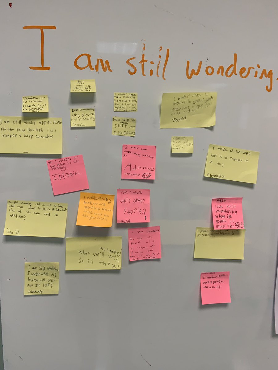 Provocation week at the #PYPx2021 is going well. Students inquired into key questions about what the X is and isn’t. We used samples from past years and the PYP X guiding document to guide thinking. We unpacked the central idea and used explored questions as we moved ahead.