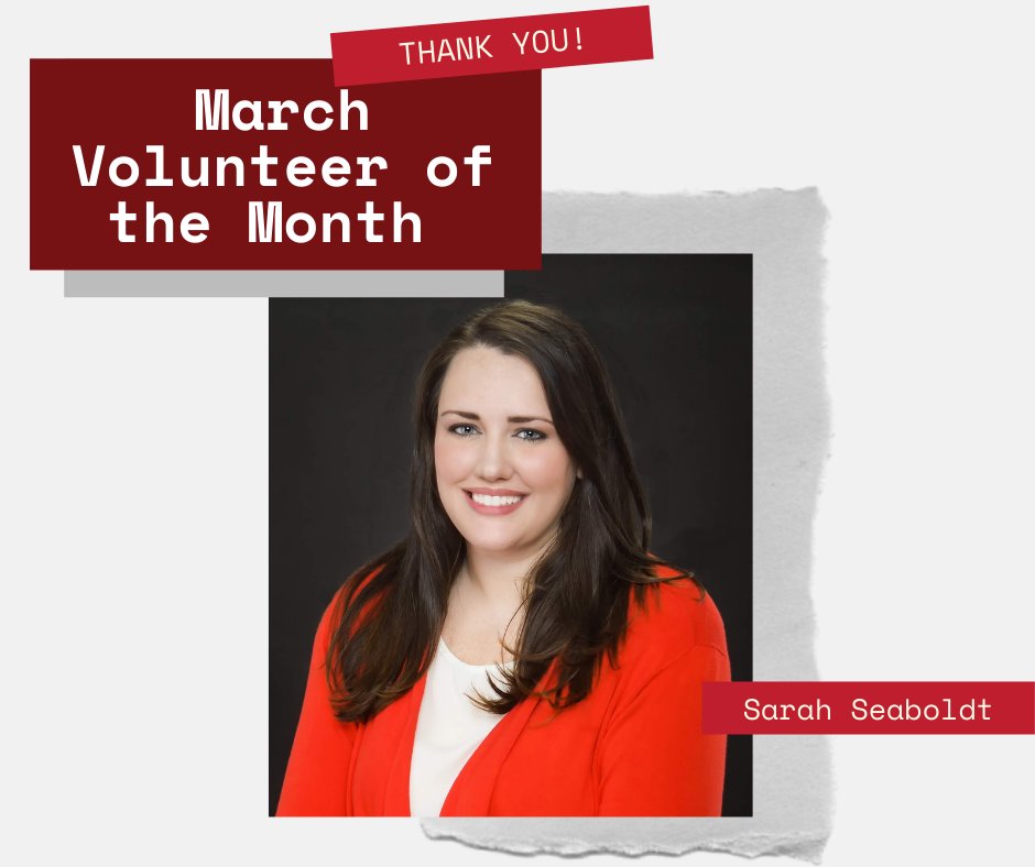 JLGPrinceton's tweet photo. Sarah Seaboldt is our Volunteer of the Month for March! Between helping organize our upcoming virtual wine tasting event and working with the team to help pivot the gala, Sarah has always stepped up to the plate. Thank you for your hard work! https://t.co/oOnm0d0V3L