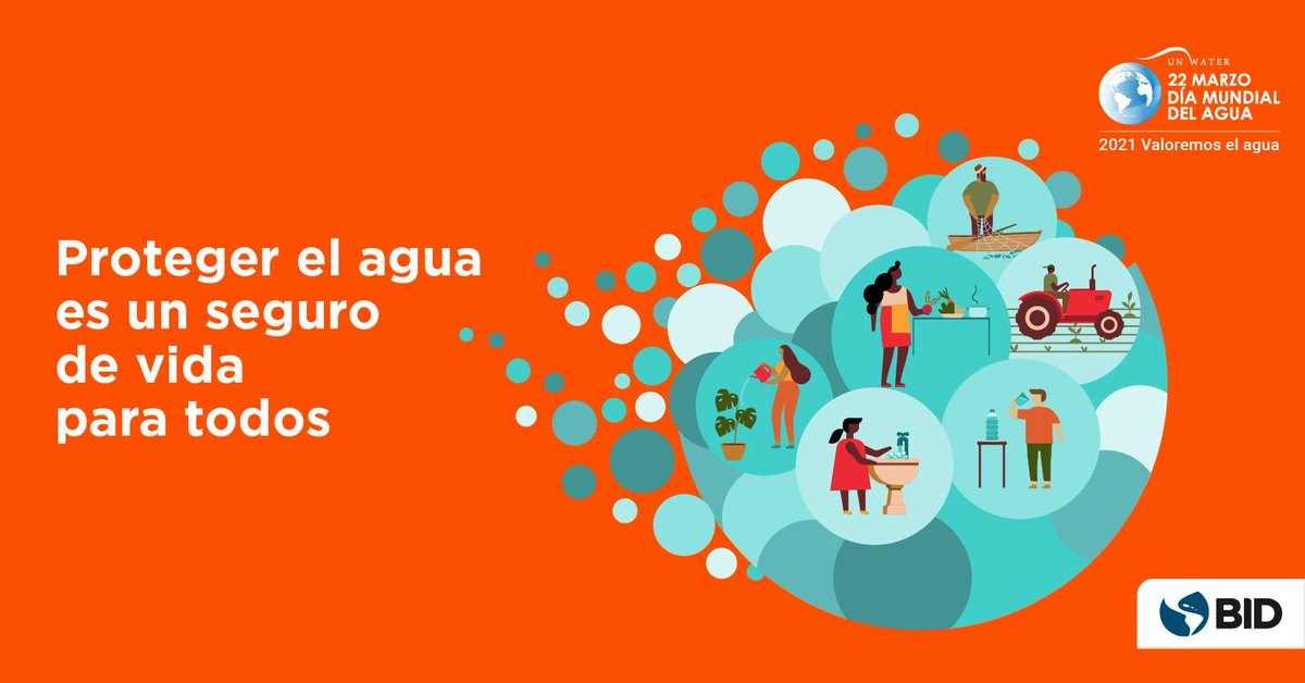 Cuidar el #agua es un seguro de vida para #AméricaLatina y el #Caribe. En este #DiaMundialDelAgua reafirmamos el compromiso por hacer del agua nuestro líquido vital: bddy.me/3vPCZDV