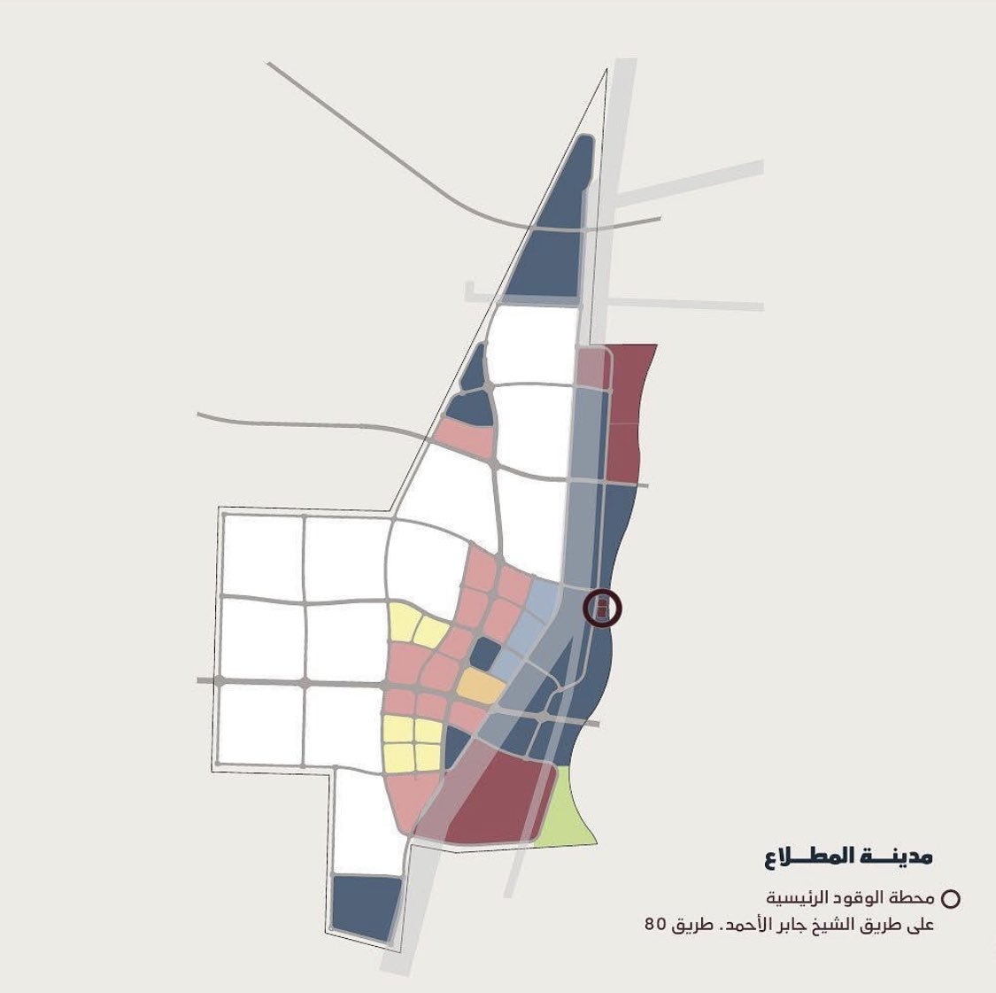 AAlmutlaacom's tweet photo. كشف المتحدث الرسمي باسم المؤسسة عمر الرويح عن موافقة مجلس إدارة المؤسسة على مقترحات قطاع الاستثمار ومشاريع القطاع الخاص بتوفير محطة وقود مكتملة الخدمات على طريق الشيخ جابر الاحمد المعروف بطريق (80) المحاذي لمدينة المطلاع السكنية.
#لجنة_المطلاع 
#المطلاع https://t.co/oQ8UMTgRAO