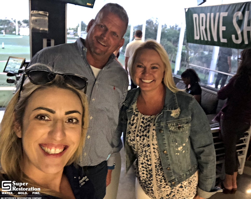 SuprRestoration's tweet photo. 🤩 We love this SUPER photo from the Drive Shack event! 
#SouthFloridaRestoration #SuperRestoration #TeamSuper #MoldRemediationMiami #FireRestoration #FireRestorationMiami #WaterDamage #WaterDamageMiami #WaterLossMiami #PropertyManager https://t.co/5P3hP67x0M