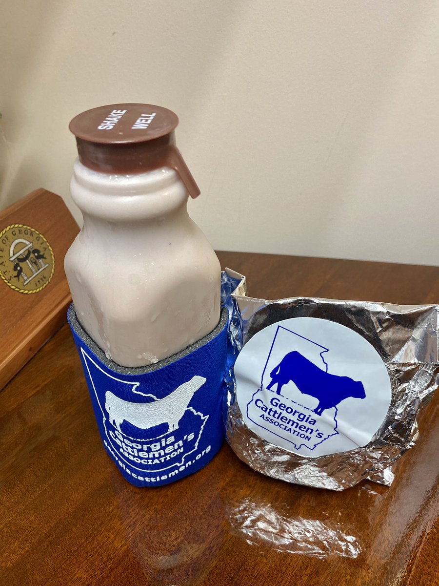Macy Mcfall (@macymcfall1) on Twitter photo Forget the Monday blues, it’s Cattlemen’s Day @ the State Capitol! The steak biscuits are hot and the milk is ice cold. Always a treat to visit with our cattlemen. Hands down the best day of the session.<a href="/GA_Cattlemens/">GA Cattlemen's Assn.</a> <a href="/GAagribusiness/">Georgia Agribusiness</a> #gapol Forget the Monday blues, it’s Cattlemen’s Day @ the State Capitol! The steak biscuits are hot and the milk is ice cold. Always a treat to visit with our cattlemen. Hands down the best day of the session.<a href="/GA_Cattlemens/">GA Cattlemen's Assn.</a> <a href="/GAagribusiness/">Georgia Agribusiness</a> #gapol
