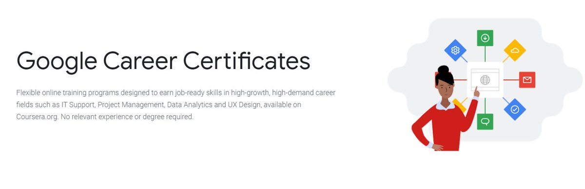 Seviempleo's tweet photo. .@GoogleES anuncia 4 certificados profesionales que puedes realizar para favorecer tu empleabilidad. Más información 👉🏻 https://t.co/RQeCZMg5Ah >> #CursosSE #TICSEV https://t.co/o3ZGUVg4o5