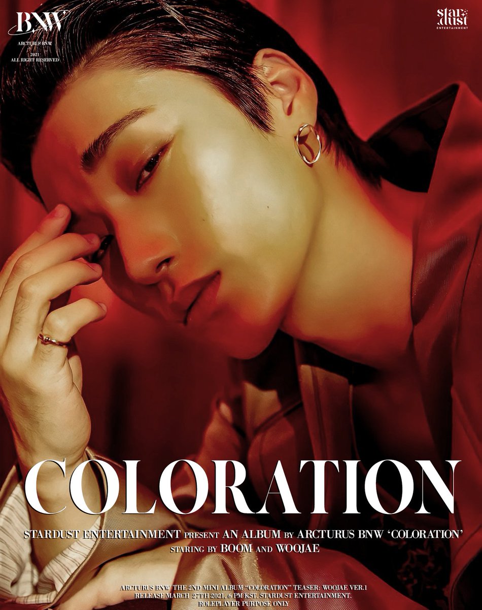 stardust_ent's tweet photo. ㅤ
ㅤ
ㅤㅤㅤㅤㅤㅤ 𝗖𝗢𝗟𝗢𝗥𝗔𝗧𝗜𝗢𝗡.
ㅤ   
ㅤㅤㅤㅤㅤㅤ ㅤ 𝐖𝐎𝐎𝐉𝐀𝐄
ㅤㅤㅤㅤ ㅤ ───────── 

ㅤㅤㅤThis space just for the two of us.
ㅤㅤㅤEverything is flled by your scent.

#ARCTURUS_BNW #WOOJAE #COLORATION #STARDUST_Ent #210327 https://t.co/RGy2eLp6MP